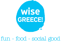 wise greece logo and greenblu